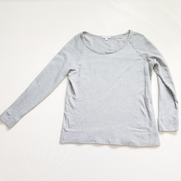 Standard James Perse Vintage Raglan Pullover Gray - Picture 2 of 8
